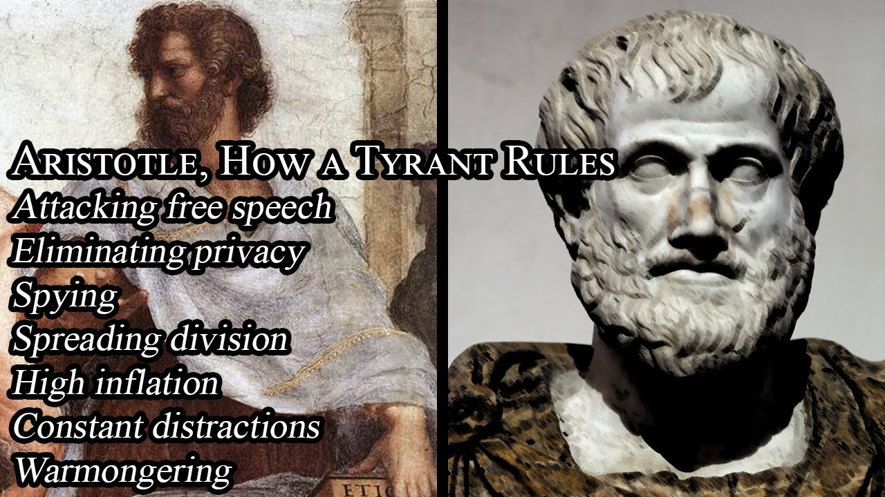 Aristotle, How a tyrant rules (from the Politics)