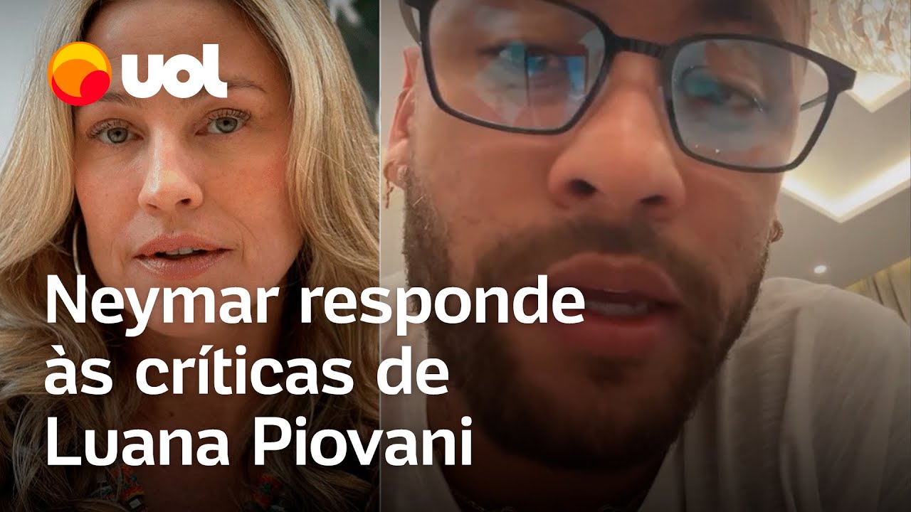 Neymar responde &agrave;s cr&iacute;ticas de Luana Piovani: 'Coloca sapato na boca'