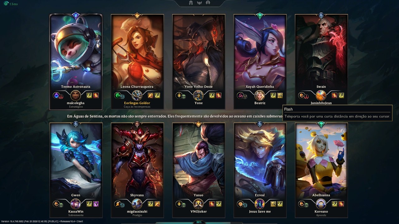 Jg deles n aguentou a pressão