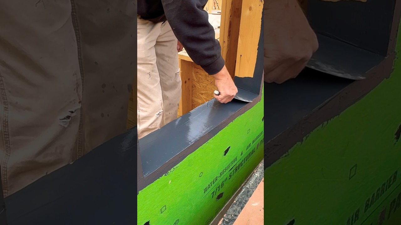 How to PERFECTLY flash a window opening #gotitcoach #framing #windows