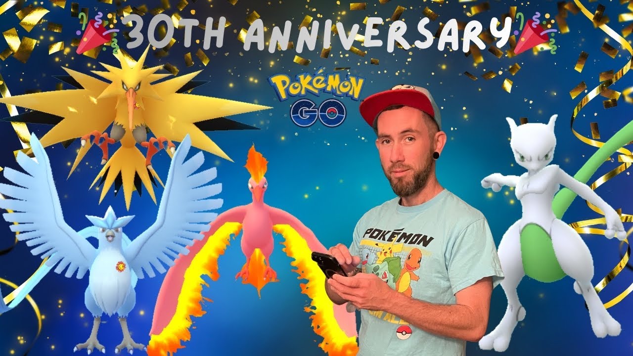 🎉30th Anniversary ALL OUT!🔥 Wild shiny Legendary hunt, Raids, PvP & more!✨ Pokémon Go LIVE🤞
