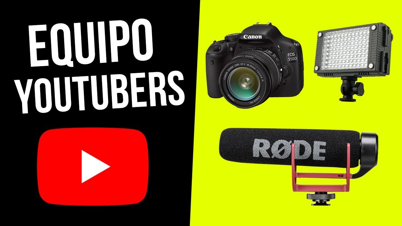 El Equipo Completo Para Hacer Videos de Youtube (Cómo ser Youtuber 2019/2020)