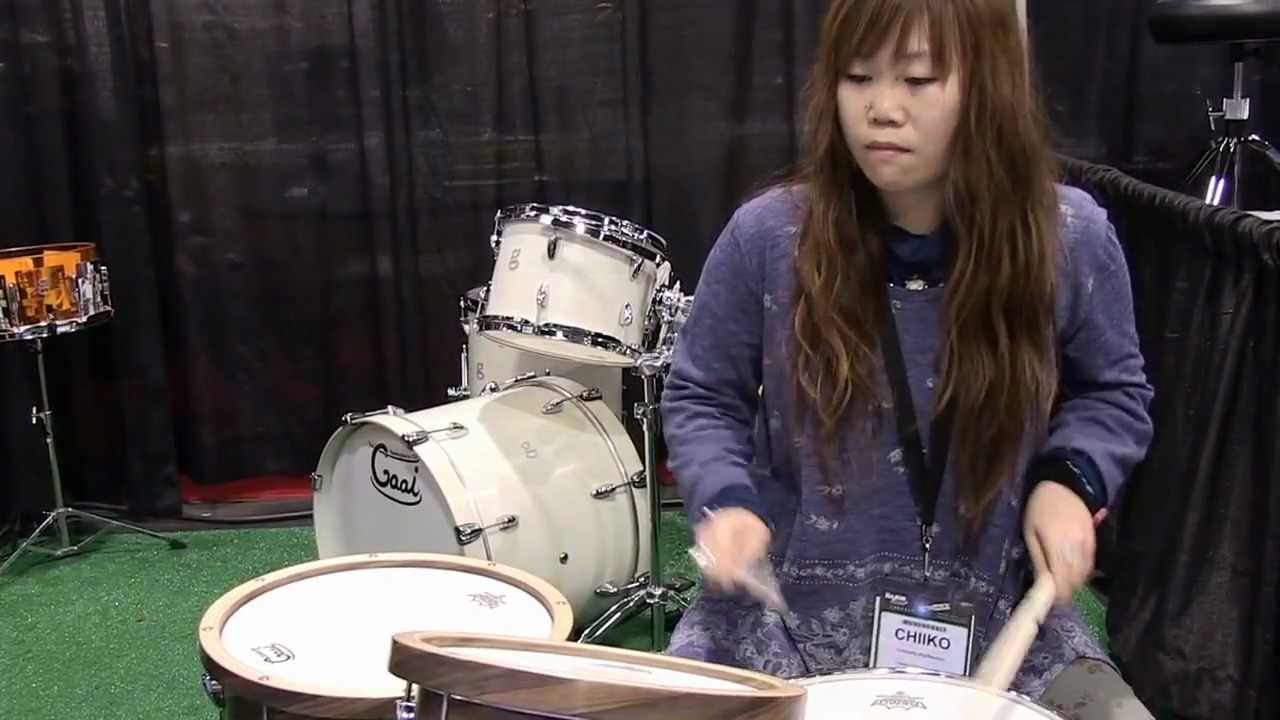 Chiiko【D_Drive】's Demonstration＠Gaai Drums NAMM2013 ~18