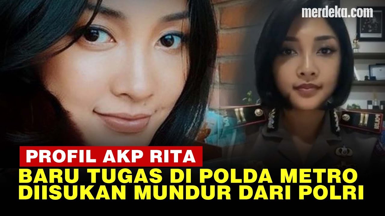 Profil Polwan Cantik AKP Rita Yuliana Diterpa Isu Mundur dari Polri