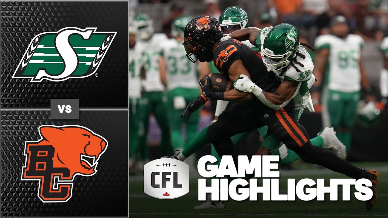 CFL 2026 Recap: Saskatchewan @ BC - Week 12
