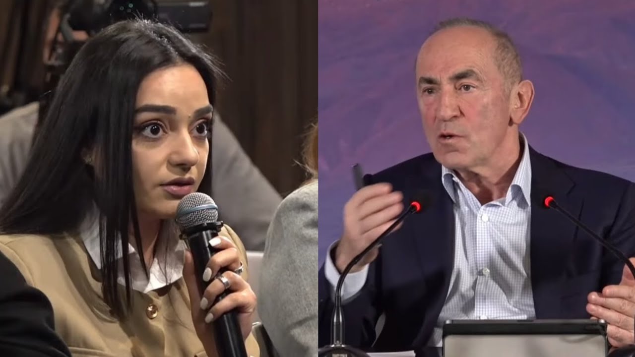 Բանավեճ Քոչարյանի և լրագրողի միջև