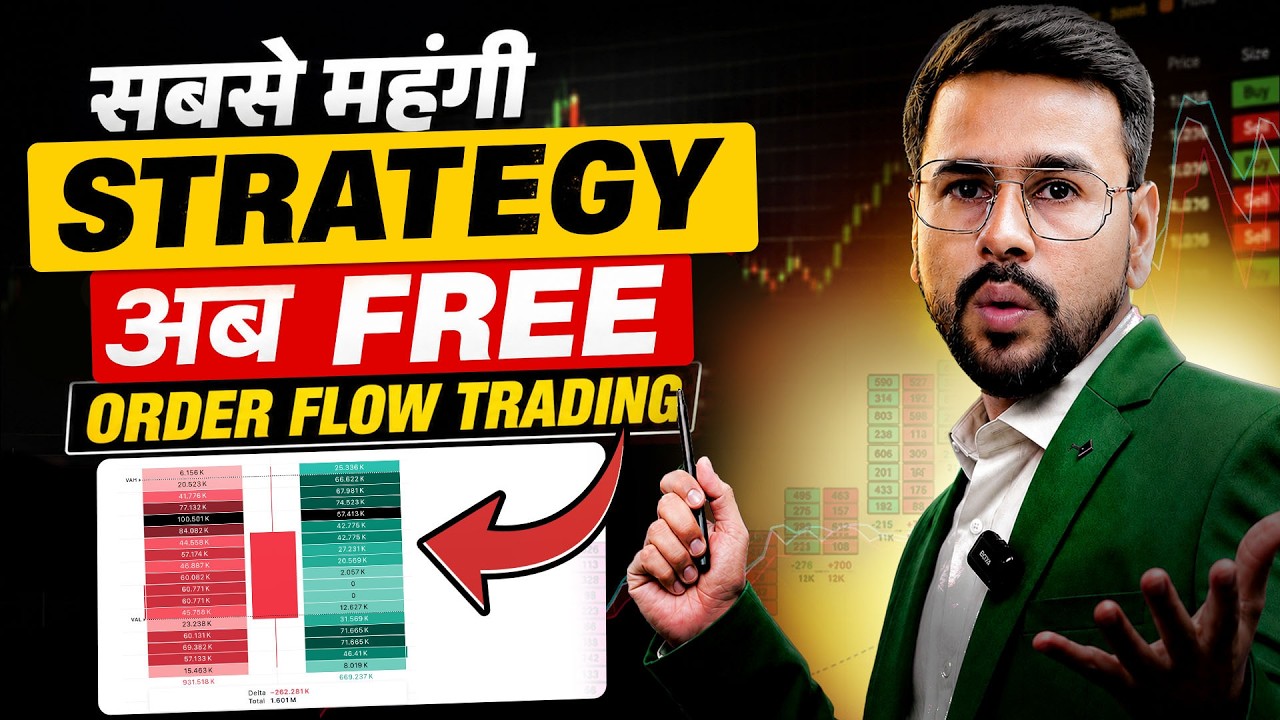 Order Flow Trading Strategy Masterclass | How To Trade Order Flow | Trading For Beginners