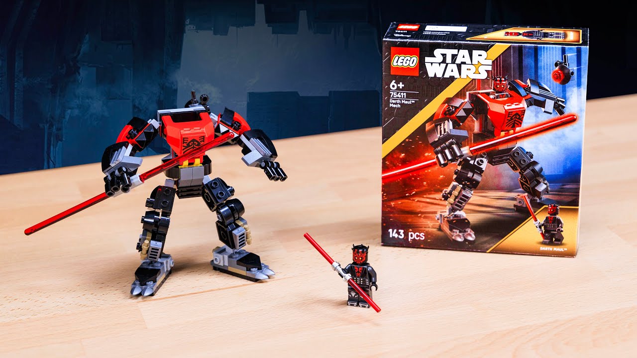 LEGO Star Wars Darth Maul Mech REVIEW | Set 75411