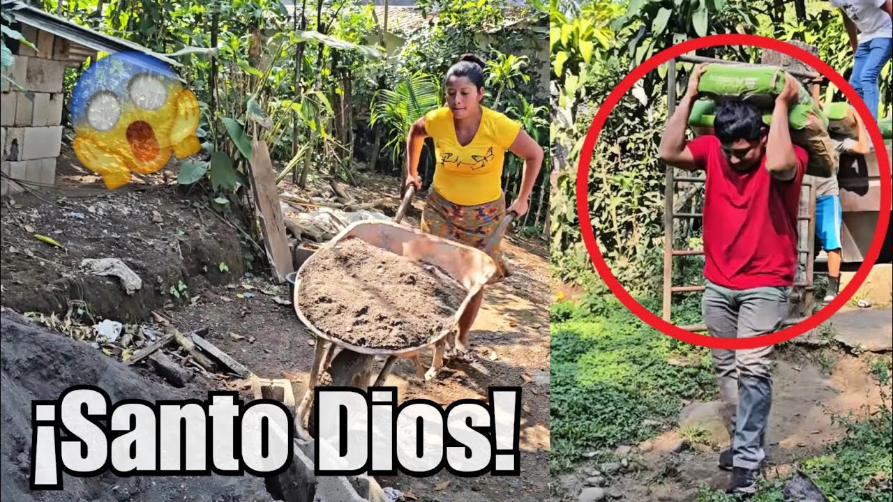 Vean Lo Imposible Que Fue Subir El Material De Doña Angélica 😓😢
