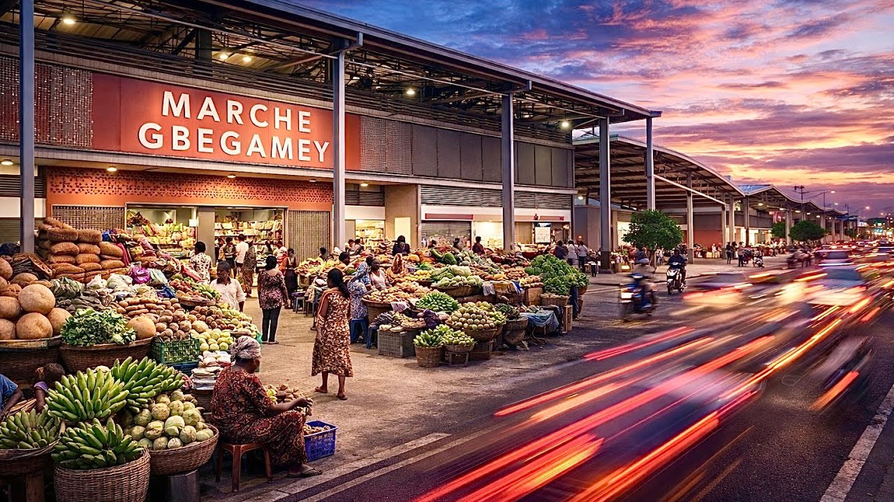 Gbegamey Modern Market 🛍️Cotonou,Benin 🇧🇯