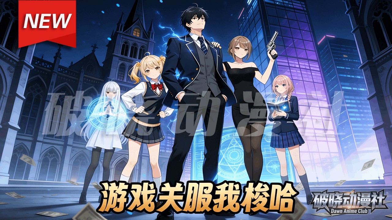 MULTISUB📢新番上线《游戏关服我梭哈》第1~80集丨向凯南重生回“曙光”开服前，拒当舔狗，将全部资产充值游戏，解锁最强神兽炽天使，以ID“爷傲奈我何”驰骋全服！#漫剧 #破晓动漫社