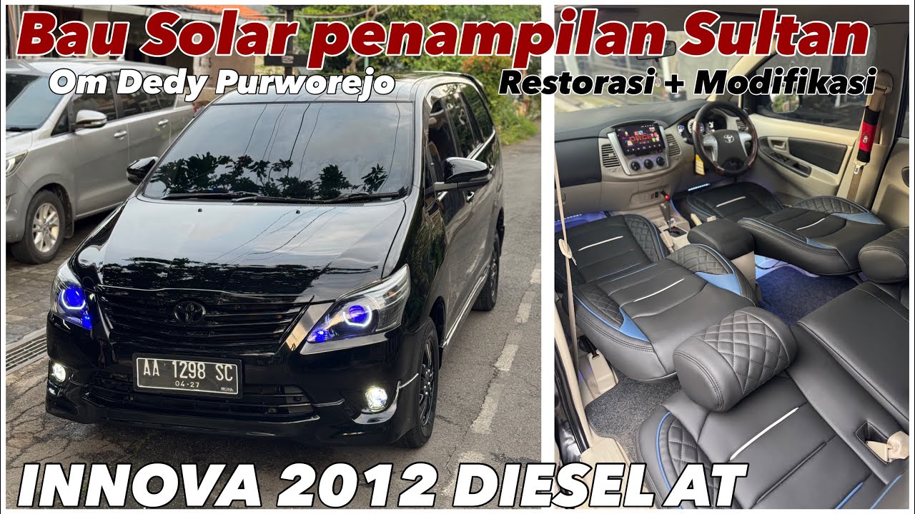 DIESEL TUA tapi Penampilan Mewah 🔥 GRAND INNOVA 2012 Modifikasi Repaint Restorasi Om Dedy Purworejo