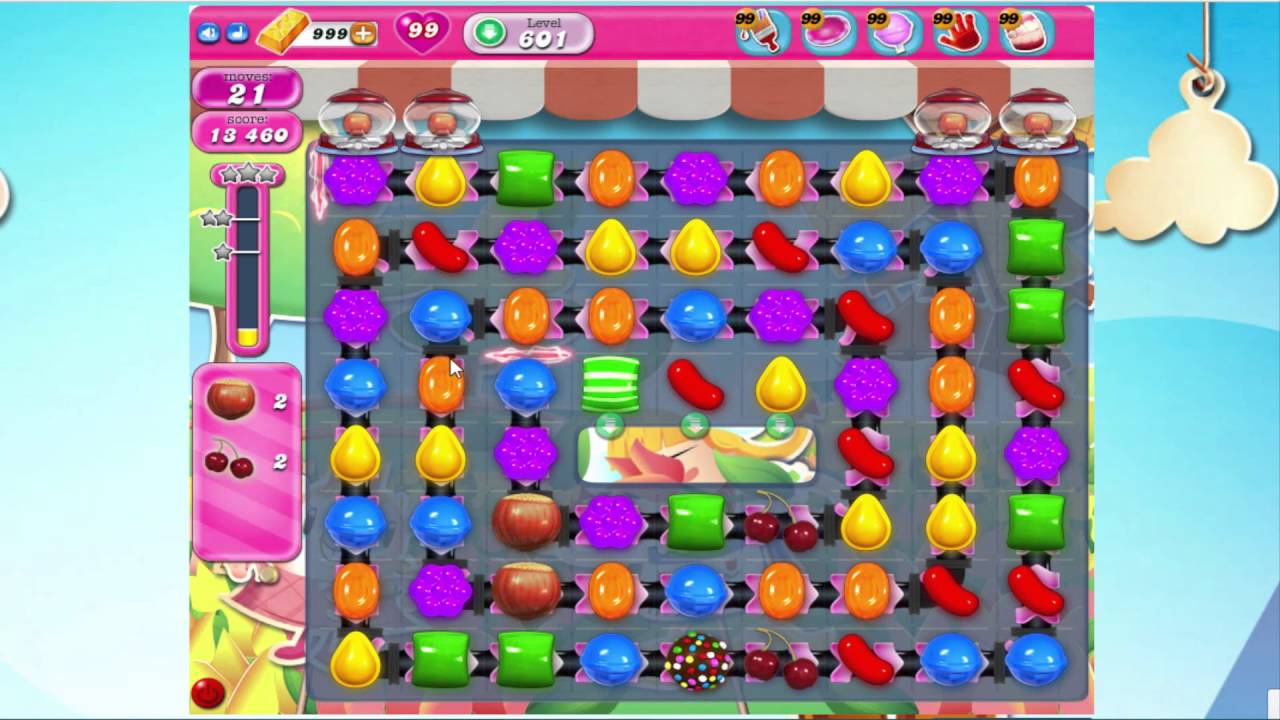 Candy Crush Saga level 601