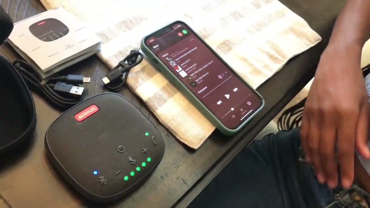 AIRHUG Speakerphone Review-Ideal Online Converation Assistant