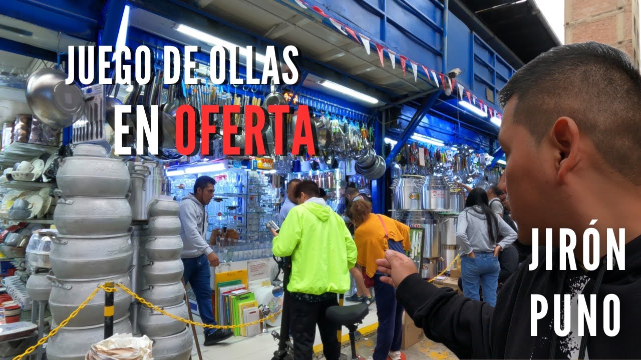 Visité al Gran mercado de Ollas jirón PUNO centro de LIMA