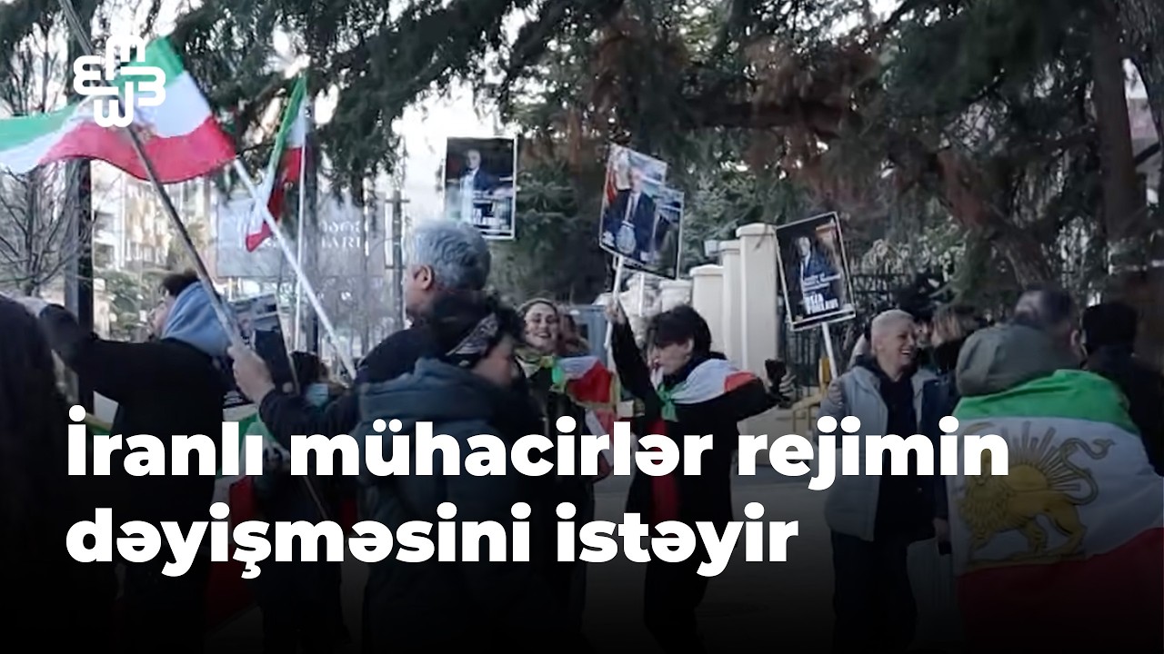 Tbilisi: İranlı mühacirlər rejimin dəyişməsinə dəstək olduqlarını bildirirlər