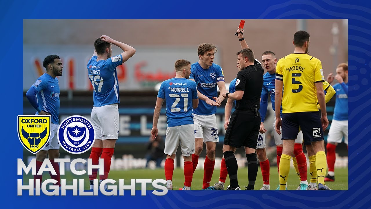 Highlights | Oxford United 3-2 Pompey