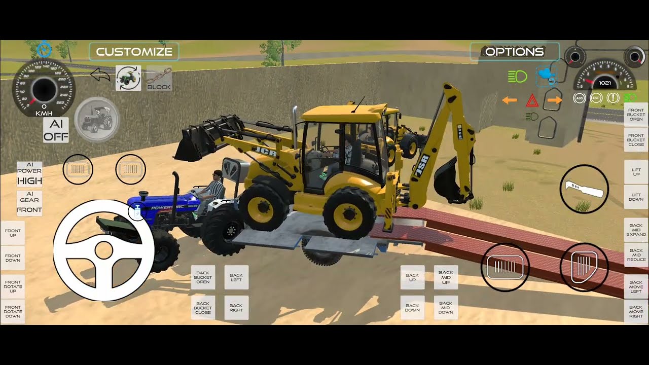 Tractor Loading Jcb Game Offline Game ll Part 03 Shubham Game A to Z 