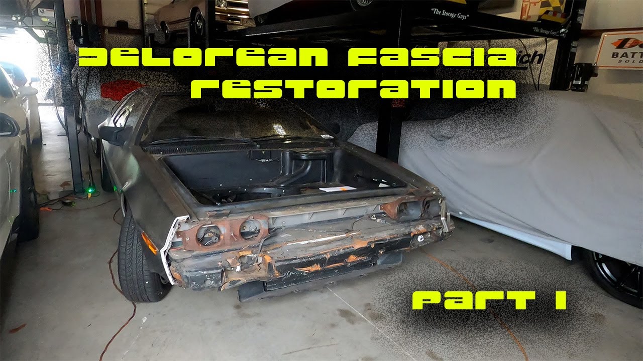 RAD Savers: Delorean Fascia Restoration Part 1