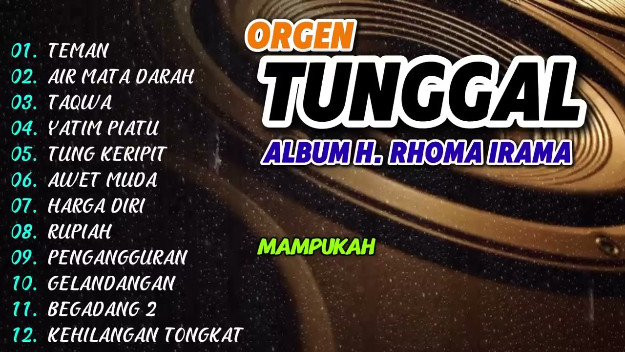 Orgen Tunggal Dangdut Electone Lagu Lawas RHOMA IRAMA full bass 2025