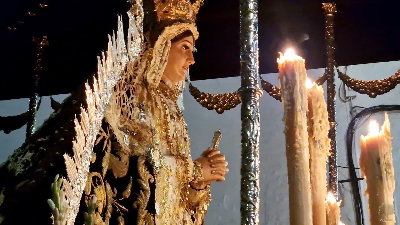Coronación Canónica de la Virgen de la Soledad de Marchena - Saludo a San Sebastián - BM Cruz Roja
