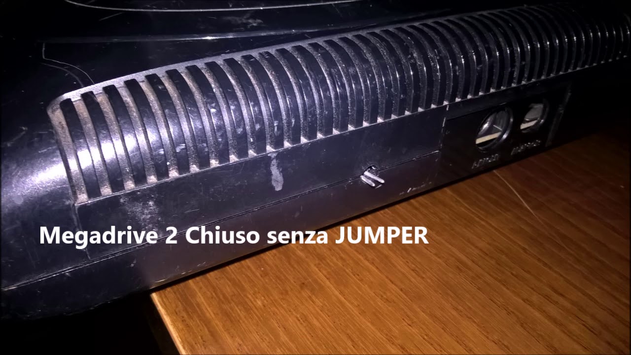 Sega Megadrive 2 EURO : Mod PAL / NTSC con JUMPER sul retro