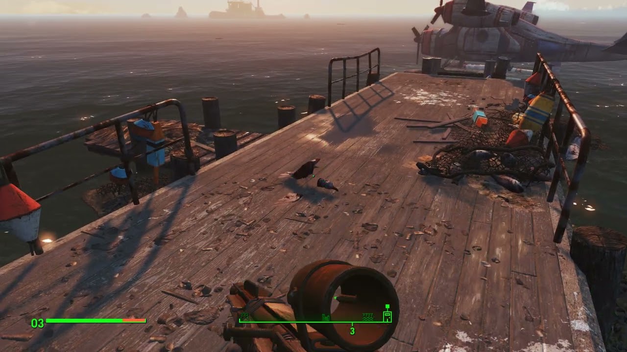 Fallout 4 Misery Island прохождение на русском №1