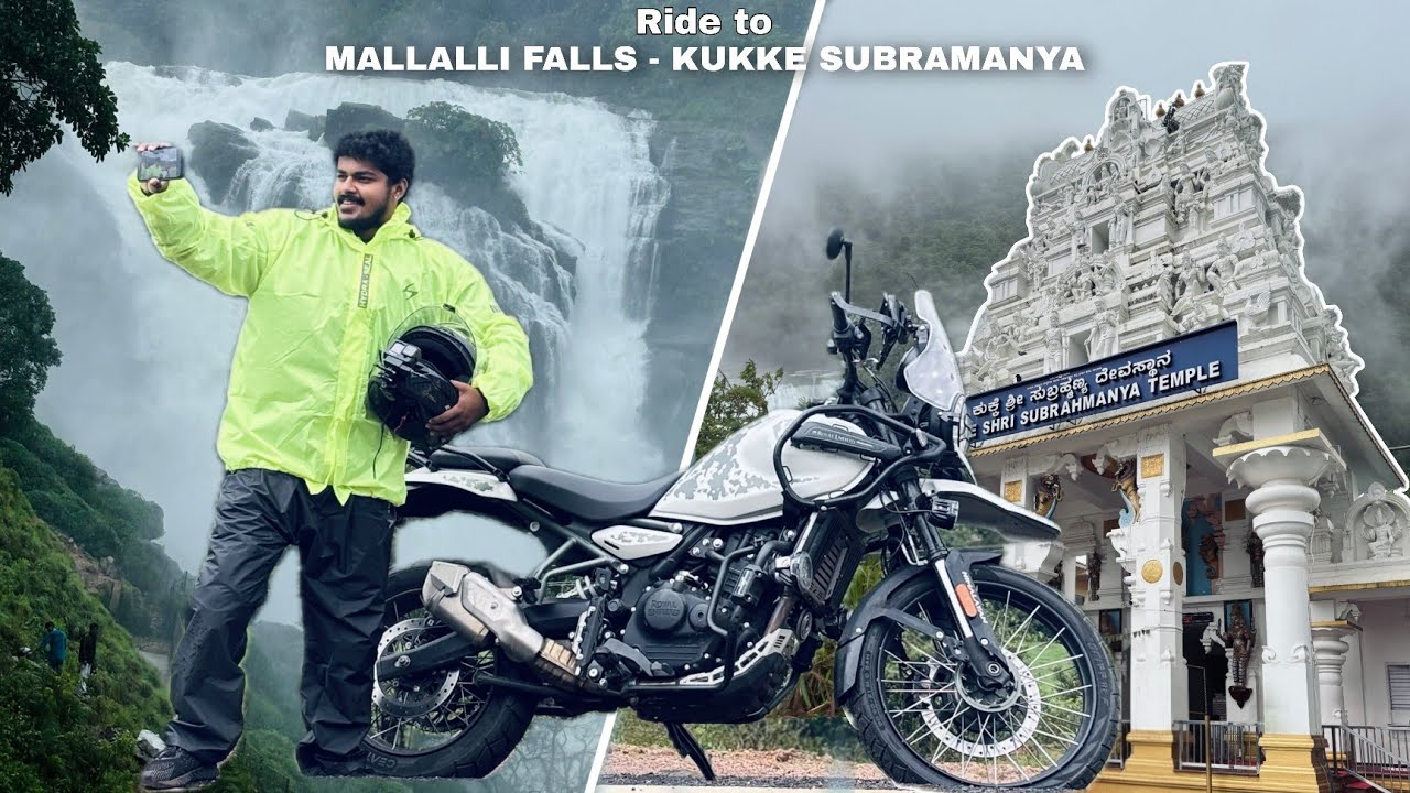 UNFORGETTABLE MONSOON RIDE | MALLALLI FALLS - KUKKE SUBRAMANYA | HIMALAYAN 450