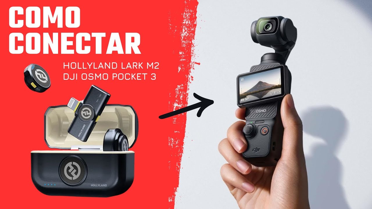 MICROFONE HOLLYLAND LARK M2 FUNCIONA NA DJI OSMO POCKET 3 ?