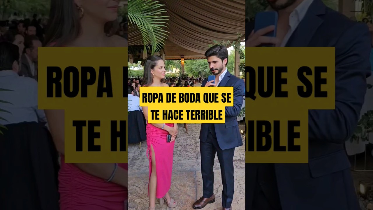 Eviten esto en una boda. #moda #modacaballero #modahombre