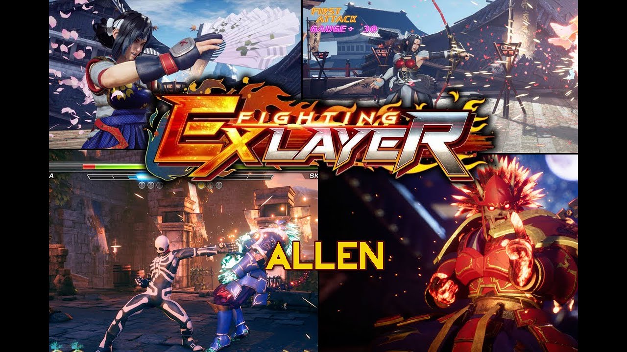 Fighting EX Layer Breakdown: Allen
