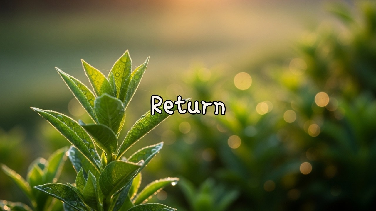 🌿 Return – 1시간 하나님께 다시 돌아오는 묵상 음악