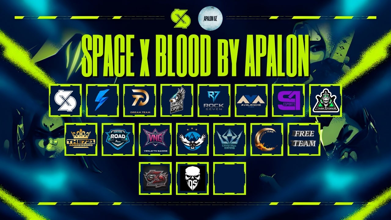 SPACE x BLOOD by APALON TOURNAMENT S1 FINAL STAGE  / APALONUZ  / PUBG MOBILE