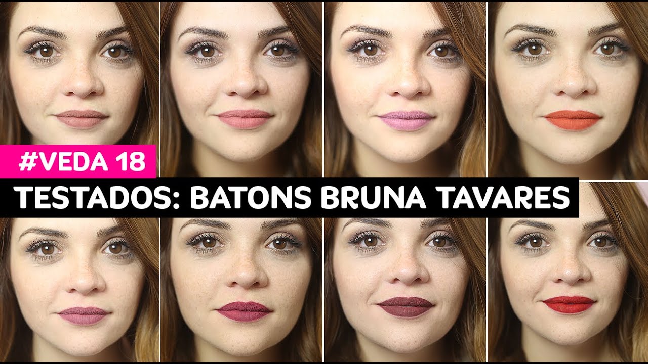 VEDA 18: Testados - Batons líquidos Bruna Tavares by Tracta • Karol Pinheiro