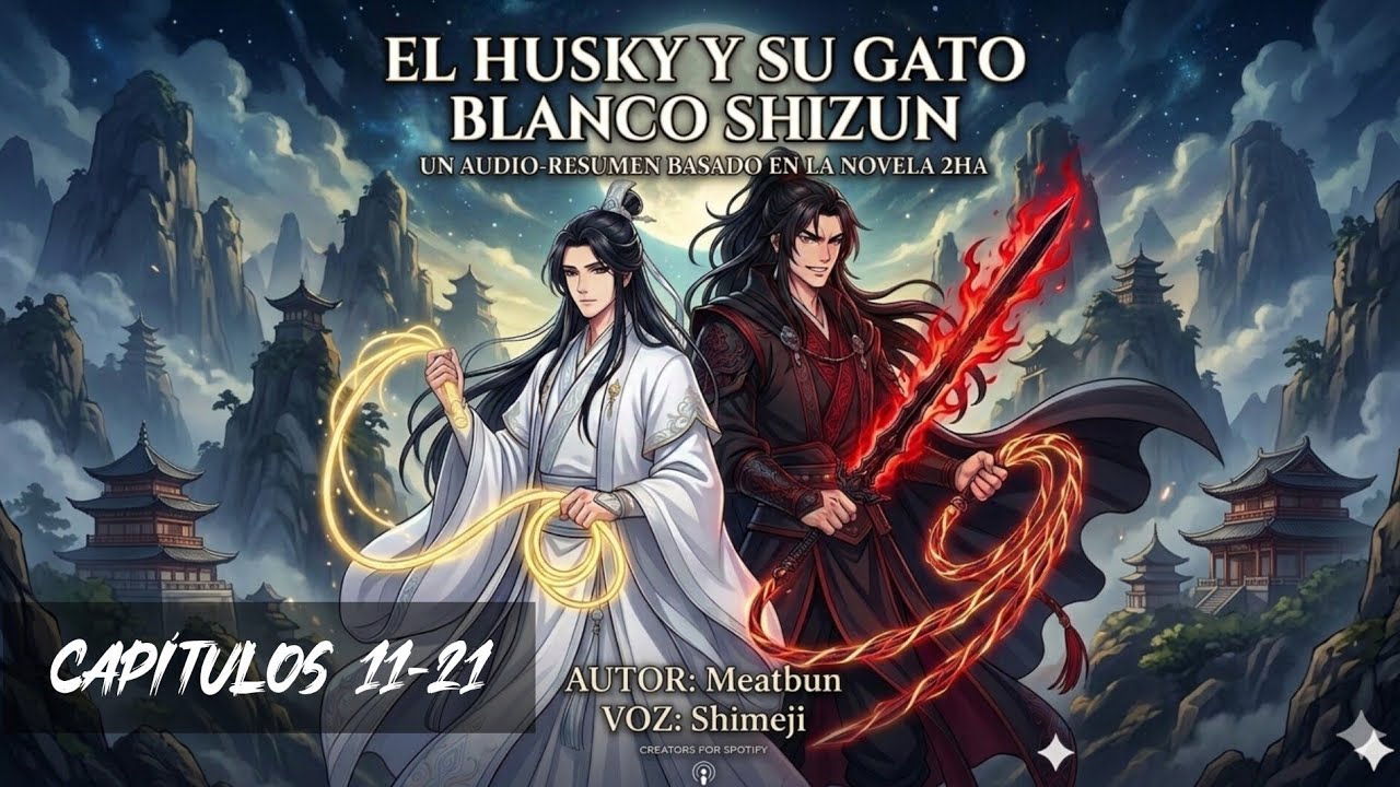 AUDIOLIBRO | El Husky y su Gato Blanco Shizun/2HA/Erha - Cap. 11-21 