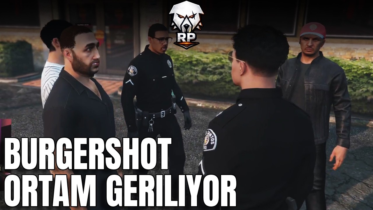 BurgerShot’ta olay çıkıyor, polis müdahale ediyor | KNGL RP