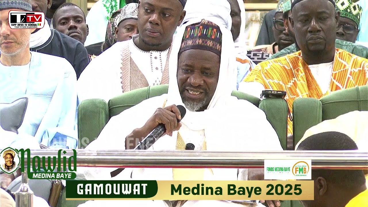 GAMOUWAT MÉDINA BAYE-2025 :CONFRENCE CHEIKH MAHY CISSE @toppinfostvsenegal 