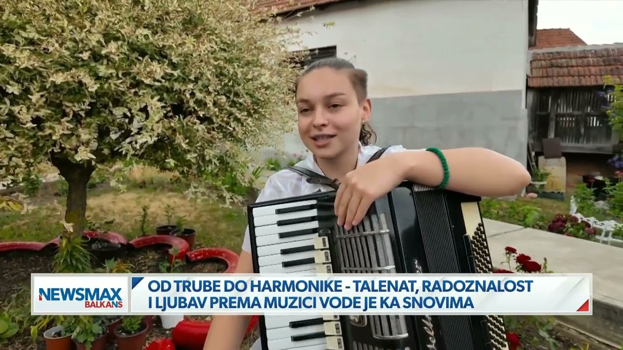 NewsmaxBalkans - Talenat, radoznalost i ljubav prema muzici Saru vode ka snovima
