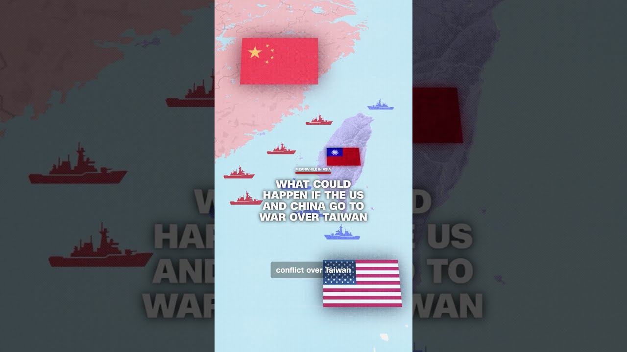 What could happen if the US and China go to war over Taiwan