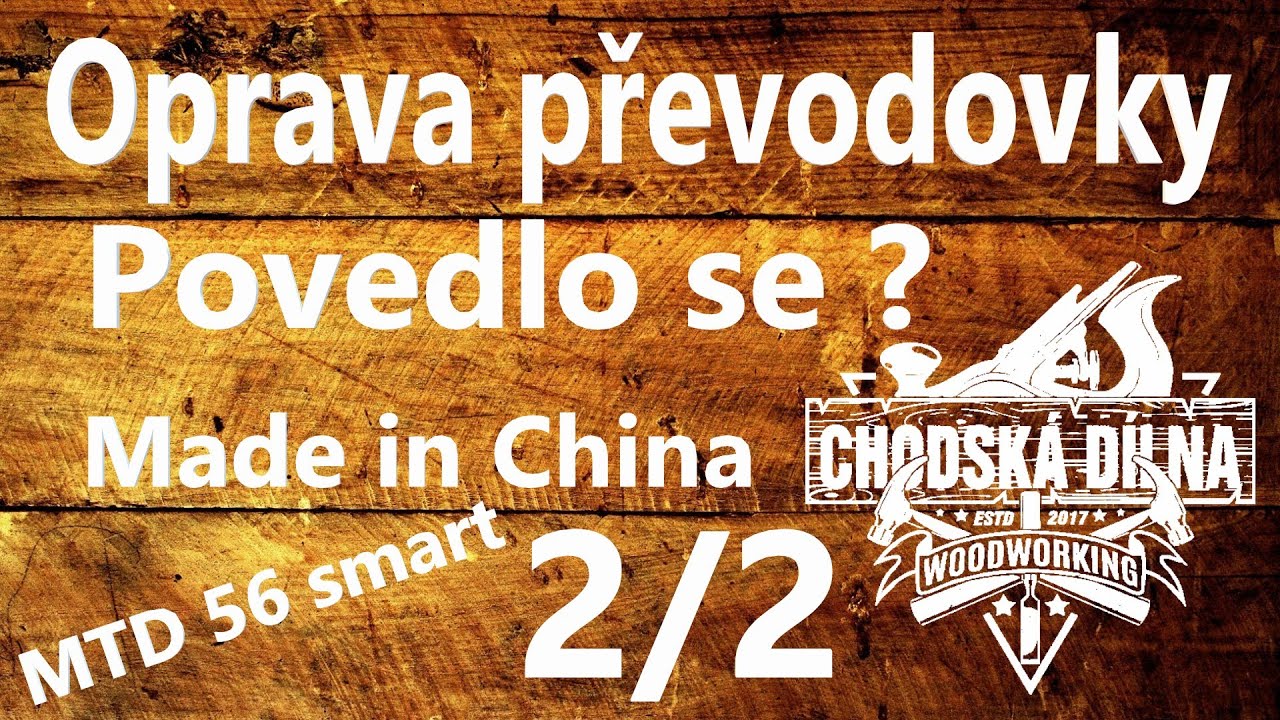 Oprava převodovky! Povedlo se ? - Chodská dílna CZ