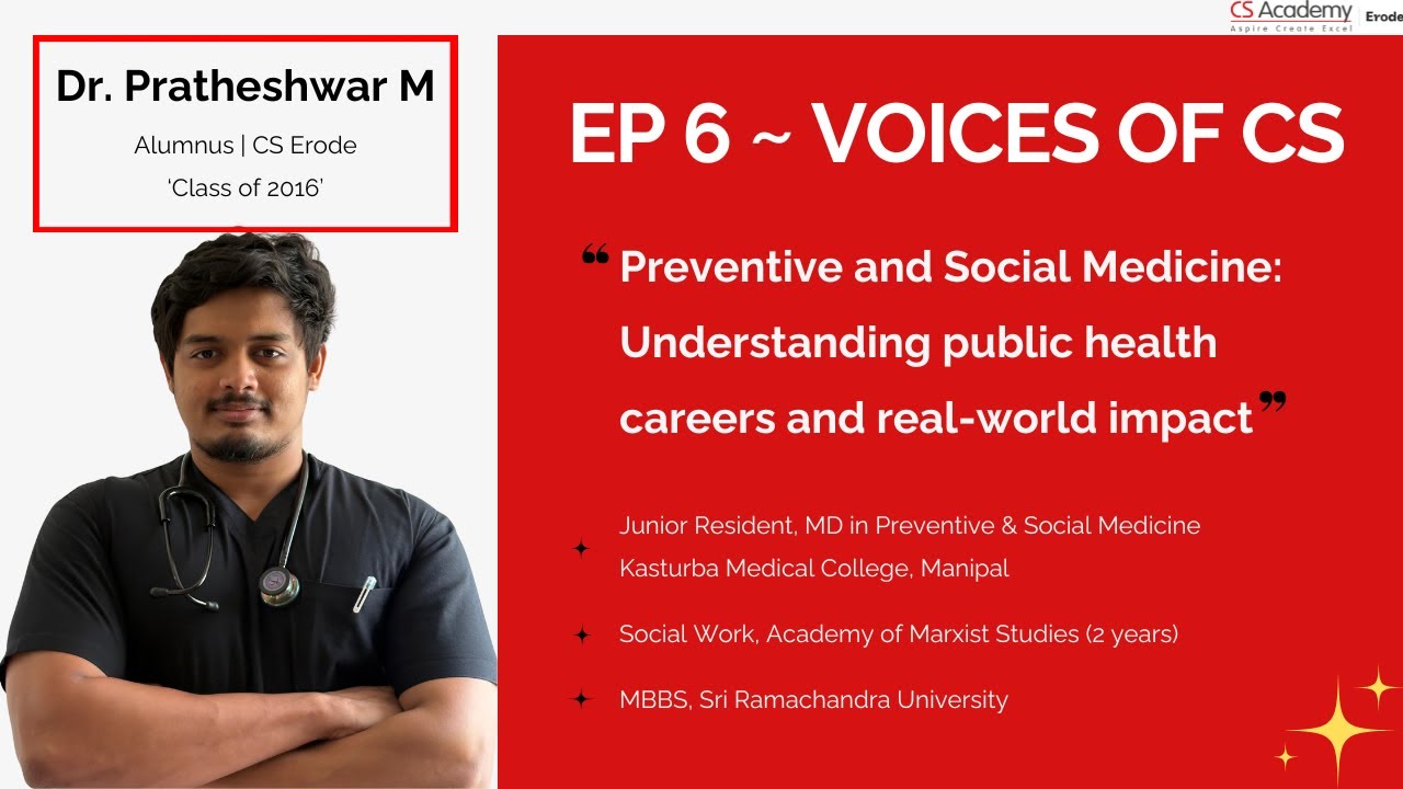 Voices of CS - Episode 6 | Dr. Pratheshwar M |