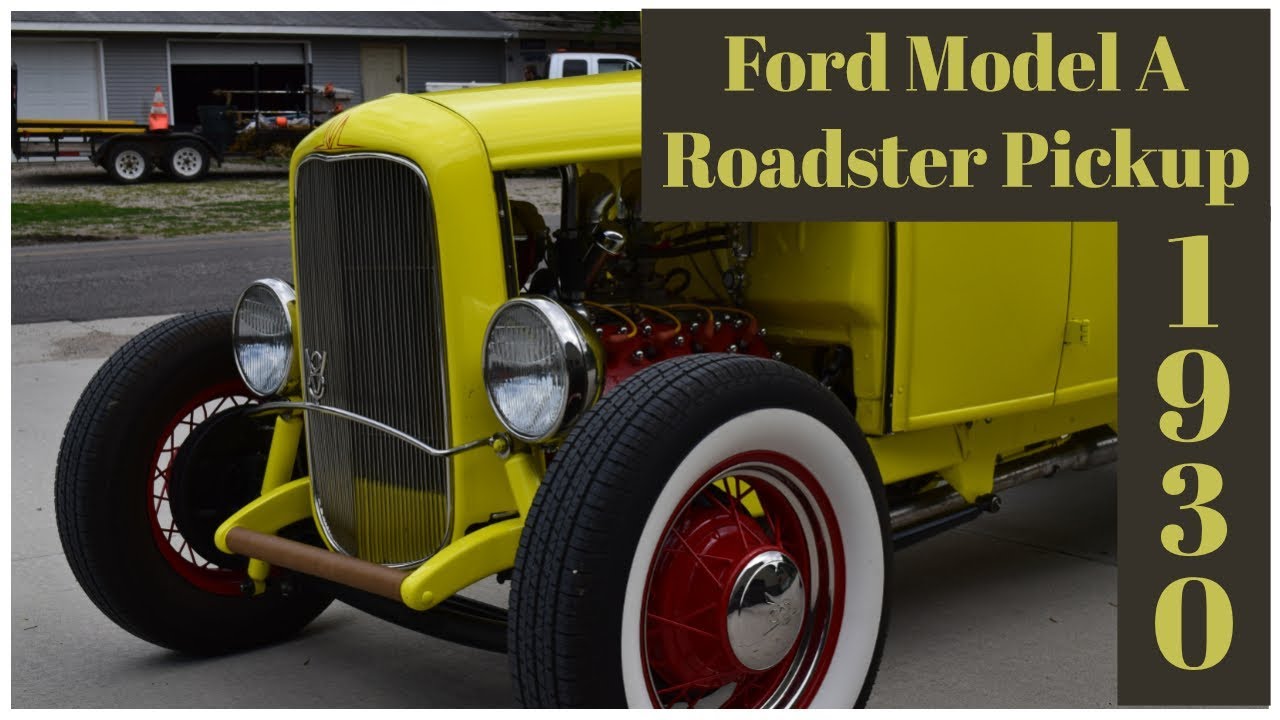 1930 Ford Model A Roadster Pickup | Traditional Hot Rod | Brookville Roadster Build | Flathead V8