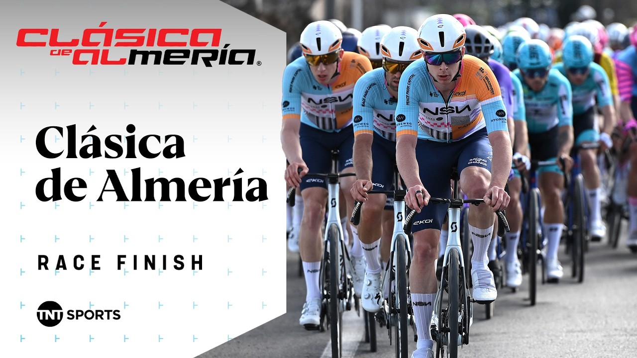 ANOTHER WIN 🔥 | Clasica de Almeria Final KM's | TNT Sports Cycling