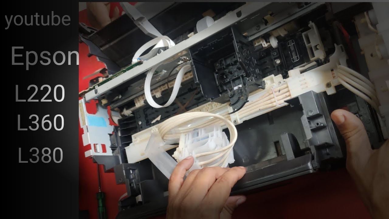 Epson L380 timing belt change ||  Epson l220/360/380 timing belt replace