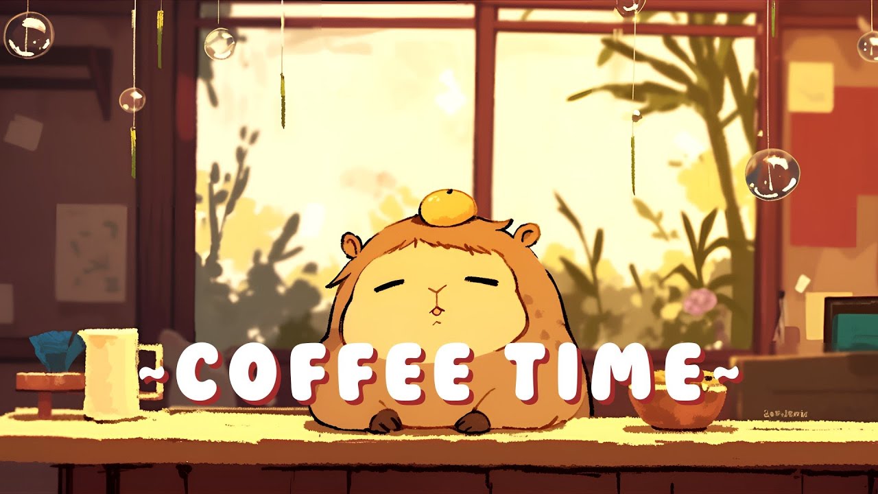 Capybara Lofi Radio | Peaceful Beats for Studying & Relaxing 🦫 🎵 🌙
