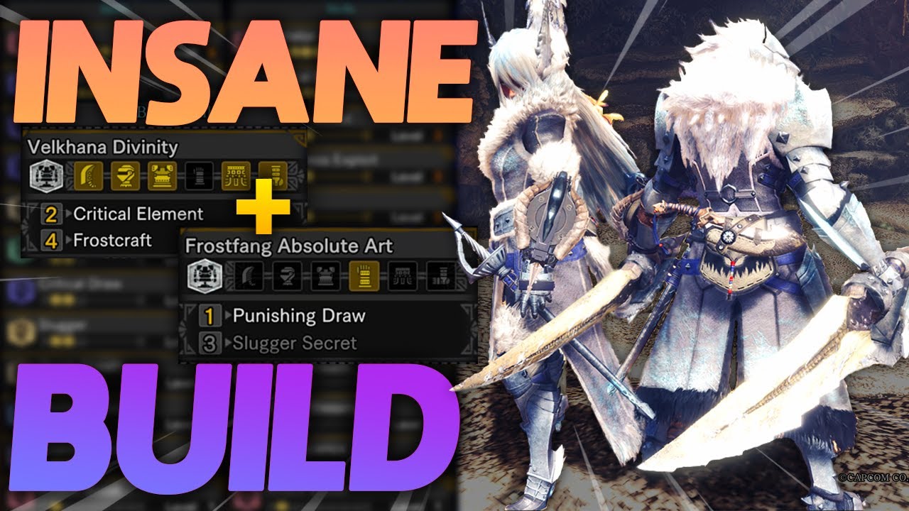 *NEW* BEST FROSTCRAFT BUILD! | New Meta Build for Greatsword, Longsword, & More! | MHW: Iceborne