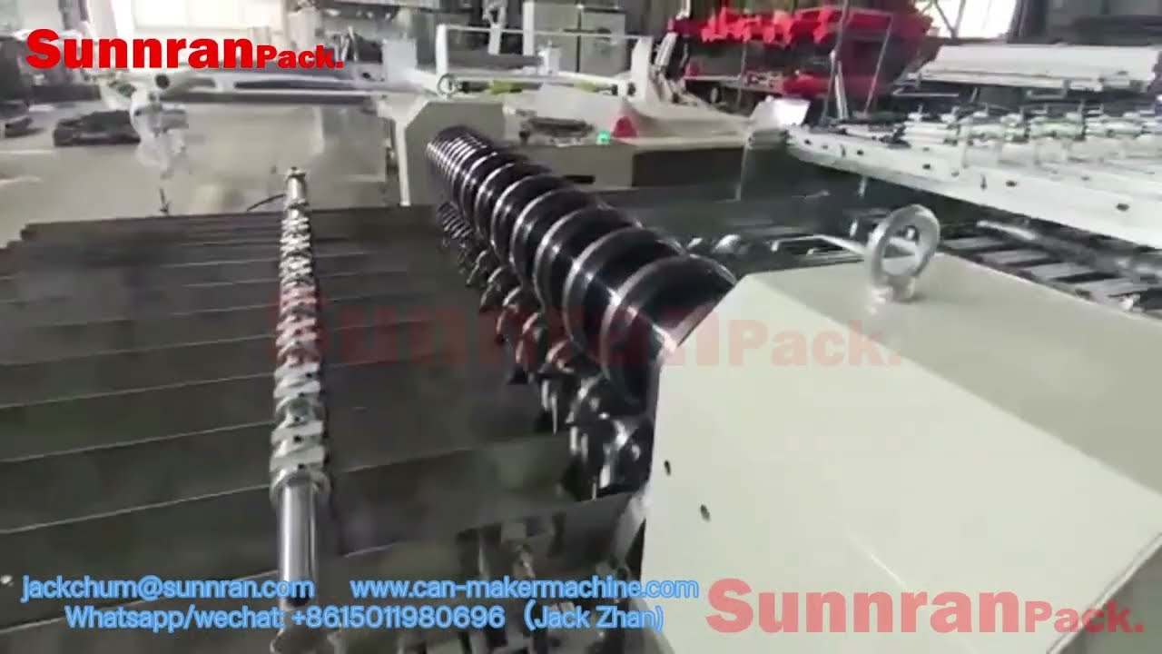 Duplex Slitter Tin Can Making Machine Automatic 0.5mm Thickness 40spm