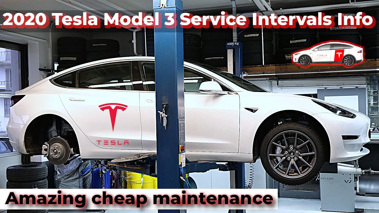 2020 Tesla Model 3 Service Intervals and Maintenance Cost