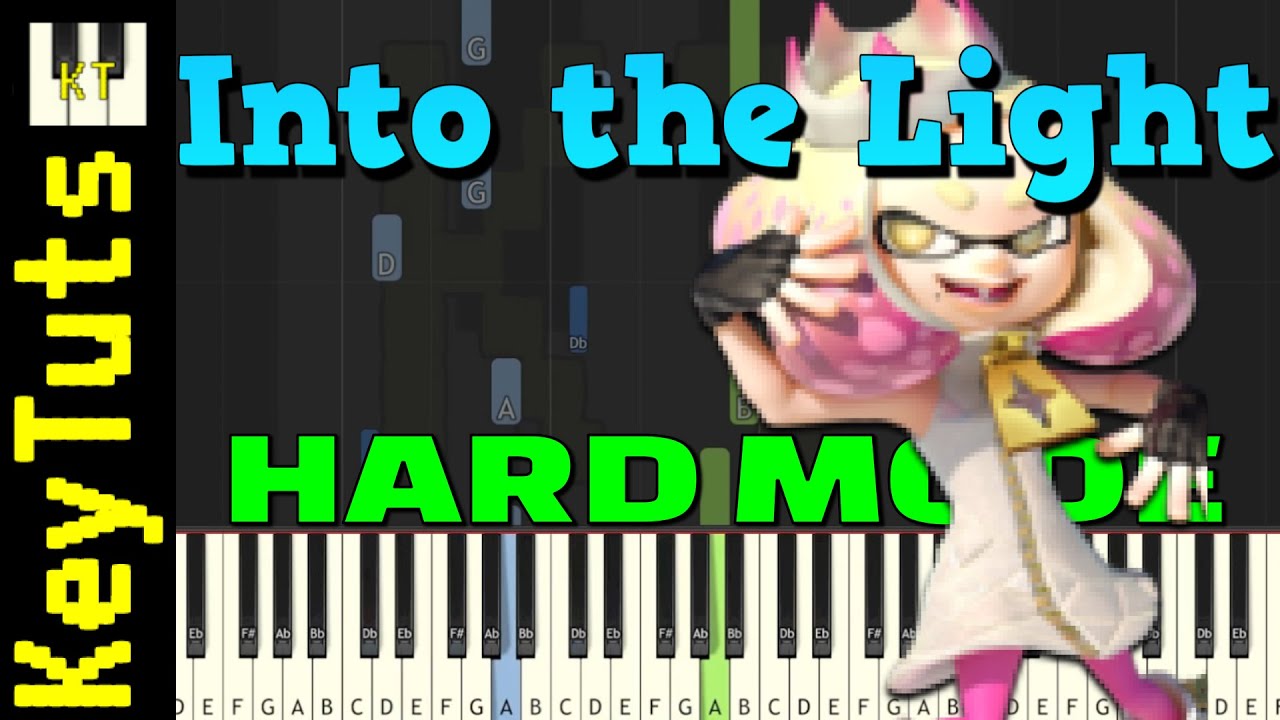 Into the Light [Splatoon] - Hard Mode [Piano Tutorial] (Synthesia)