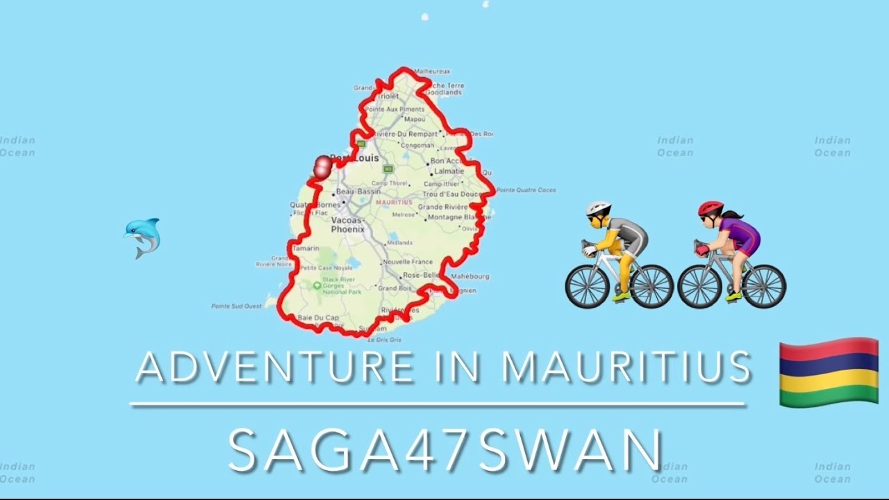 Adventures in Mauritius 🇲🇺 | Road biking 🚴‍♀️ | Saga47swan Sailing